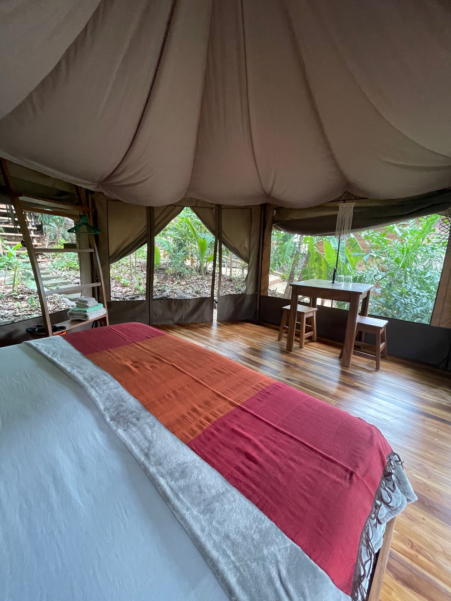 Tente de glamping