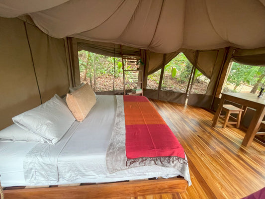Tente de glamping